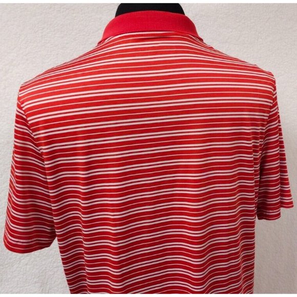 MLB Genuine Merchandise XL Red Stripe St Louis Cardinals TX3 Cool Polo Shirt - Picture 8 of 13